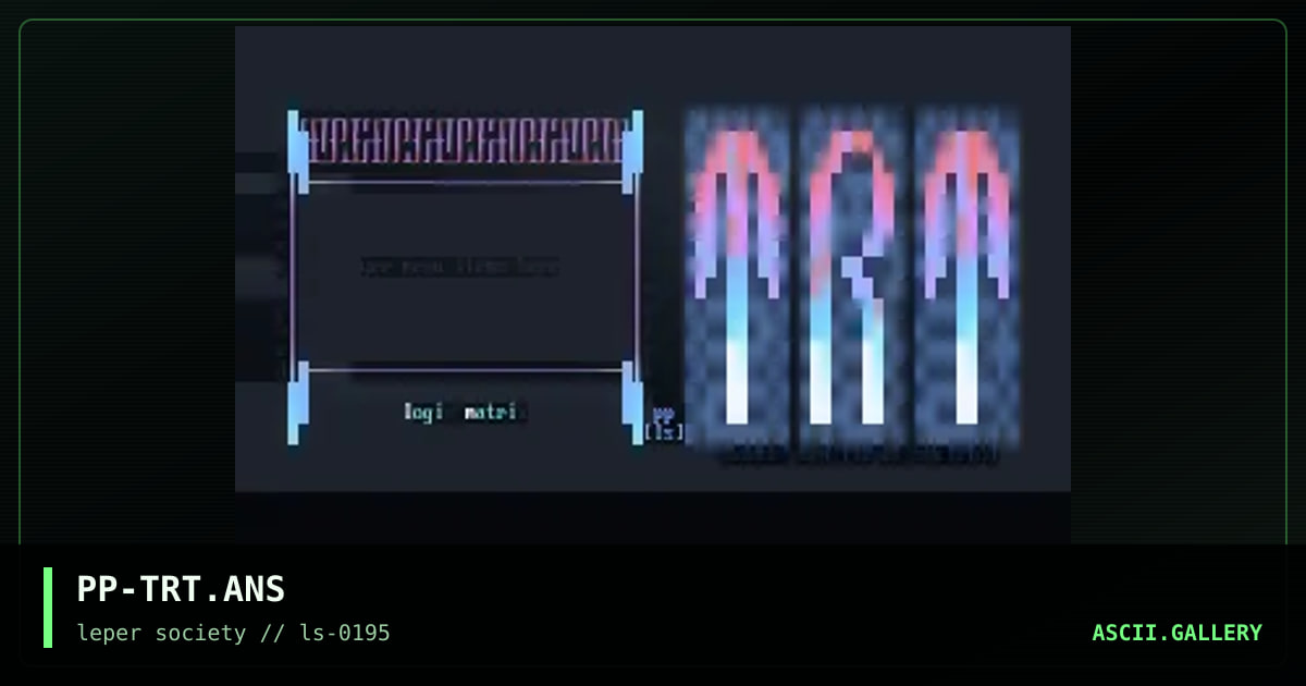 trt matrix, by phorce phed, 1995