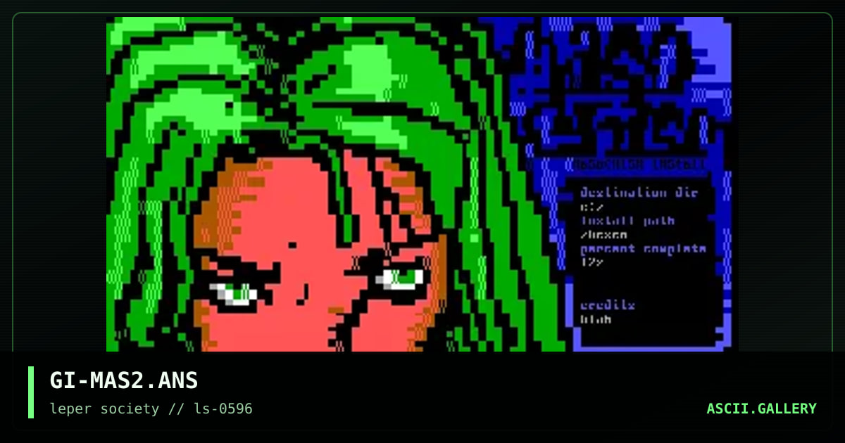 masochism (install), by giger, 1996