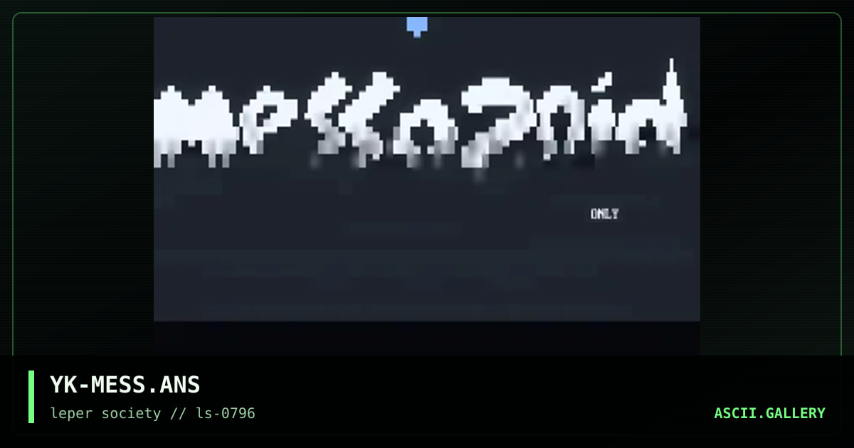 messazoid, by yankee, 1996