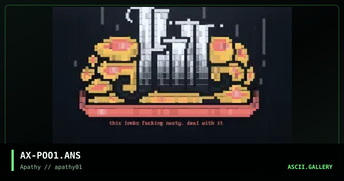 poO!, by apox, 1995