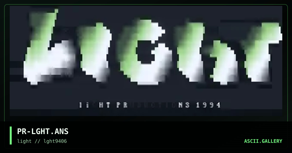 PR-LGHT.ANS, by pericles, 1994