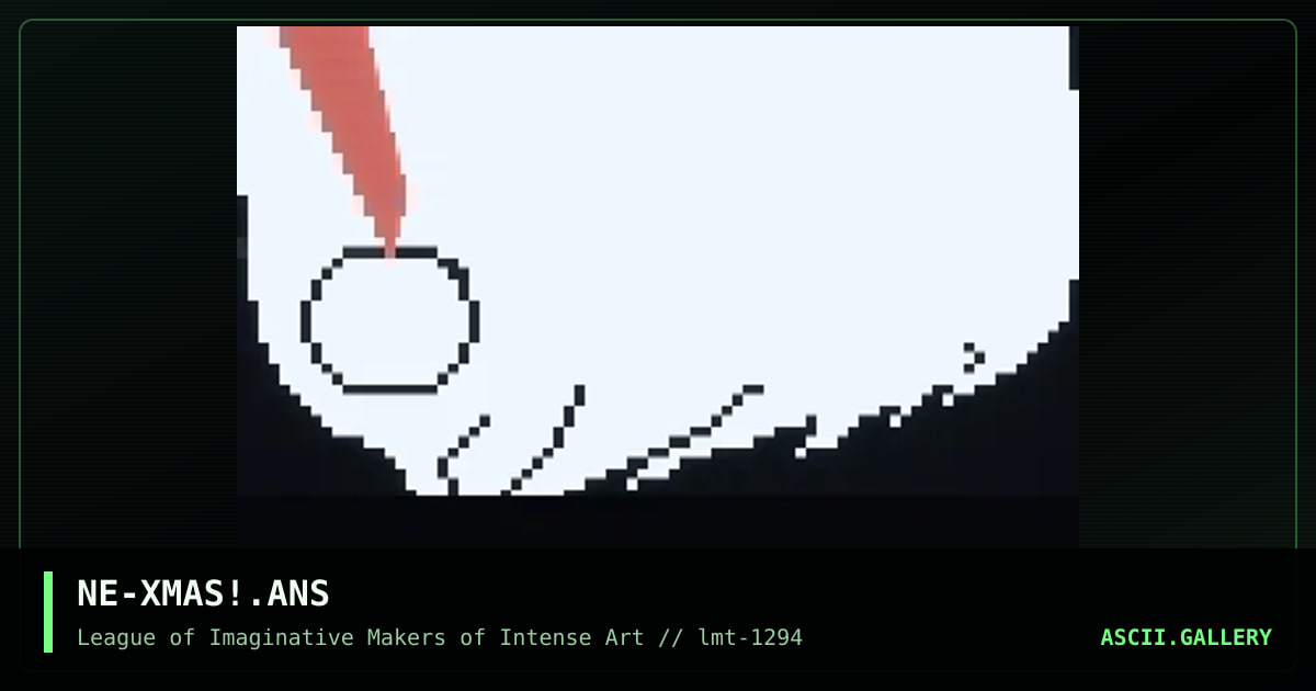 Merry Christmas! from LiMiT, by necromancer, 1994