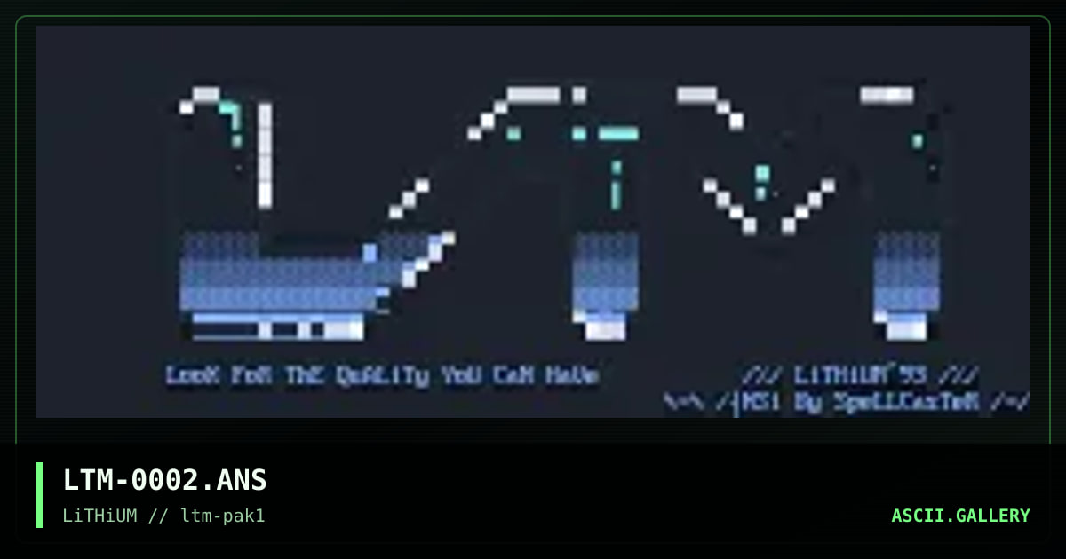 LTM-0002.ANS, by spellvaster, 1993