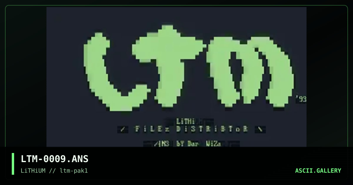 LTM-0009.ANS, by dark wizard, 1993
