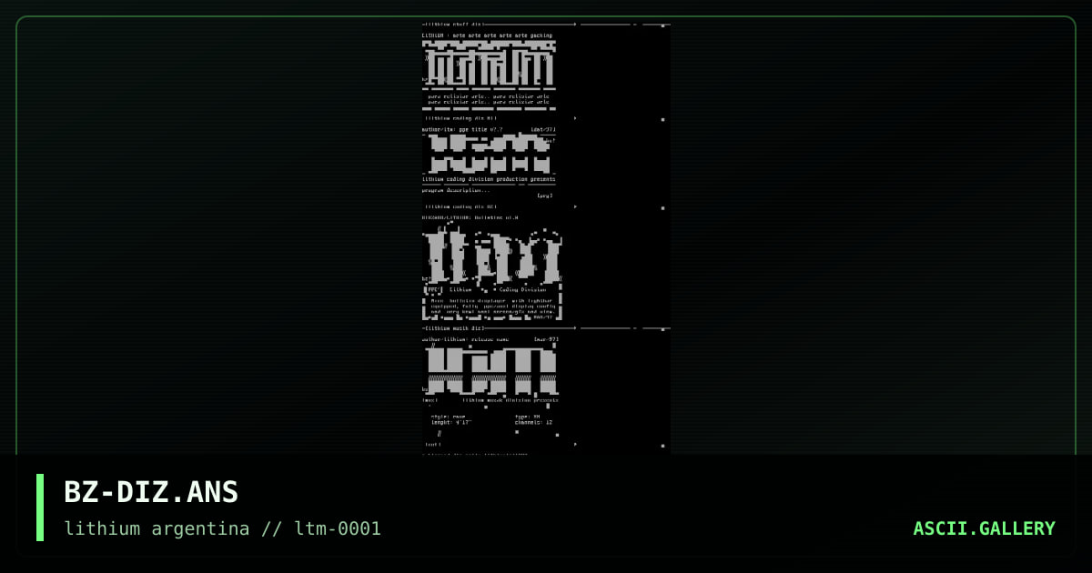 diz colly, by biozard, 1997