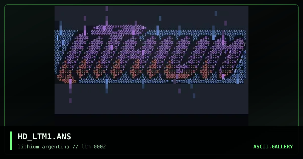 Logo 1         "Lithium", by hondo, 1998