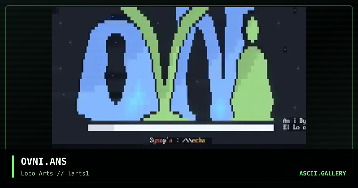 OVNI.ANS, by el loco, 1995
