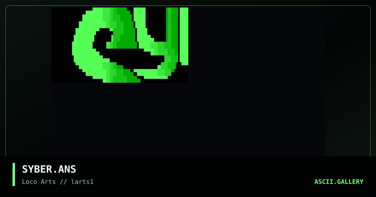 SYBER.ANS, by el loco, 1995