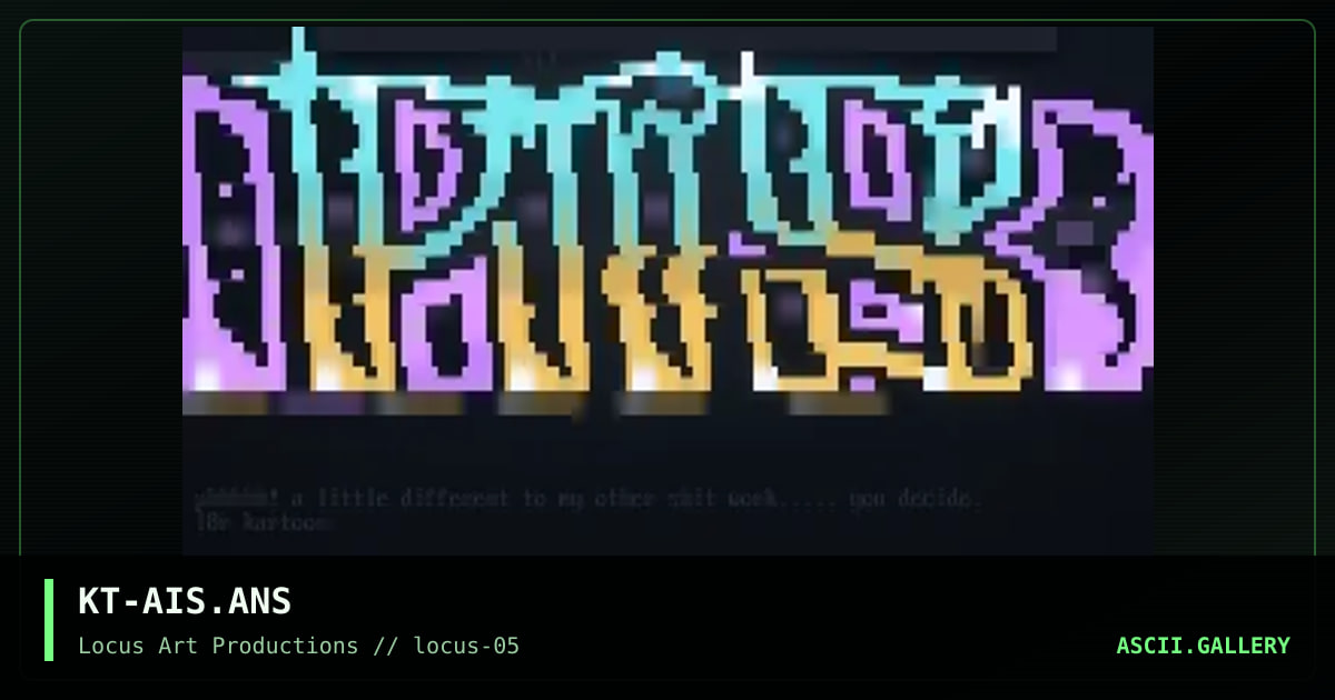 KT-AIS.ANS, by kartoon, 1999