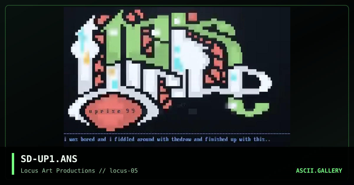 SD-UP1.ANS, by sudden massacre, 1999