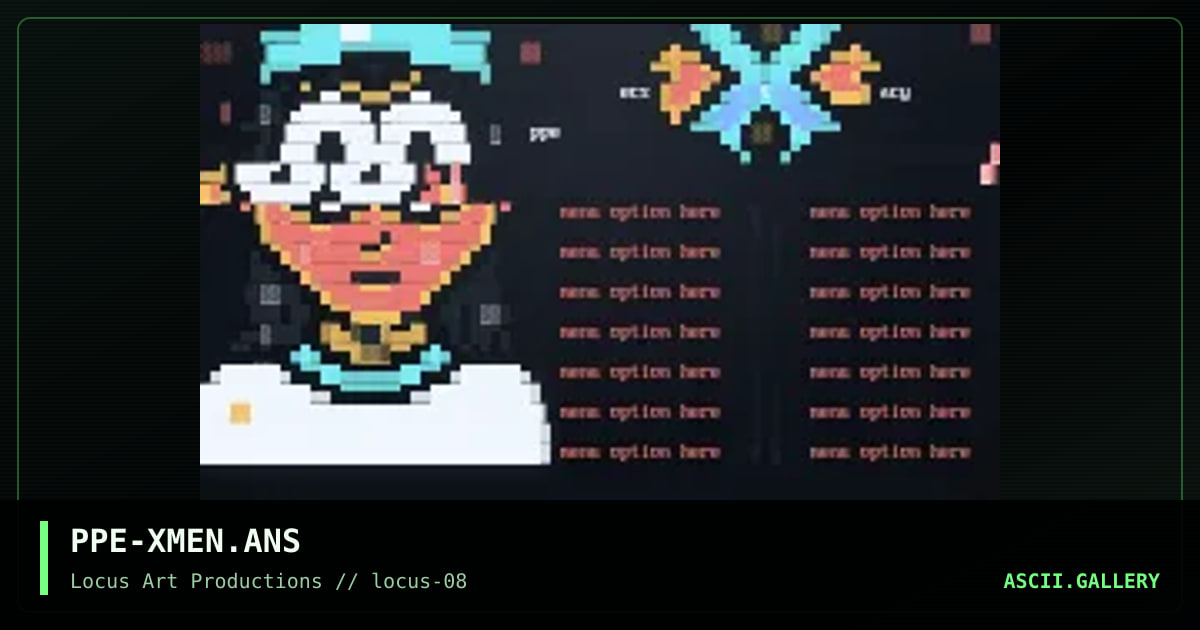 PPE-XMEN.ANS, by propane, 2000