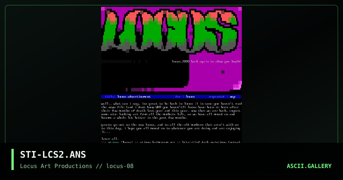 STI-LCS2.ANS, by stimpy, 2000