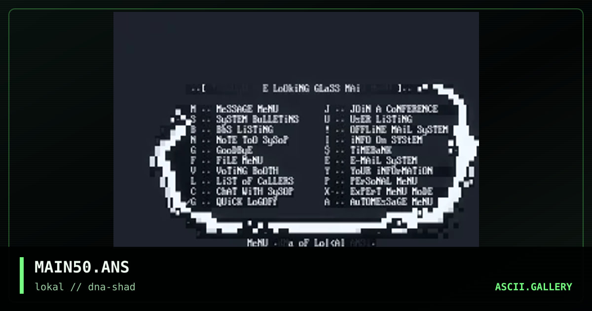 MAIN50.ANS, by untagged, 1994
