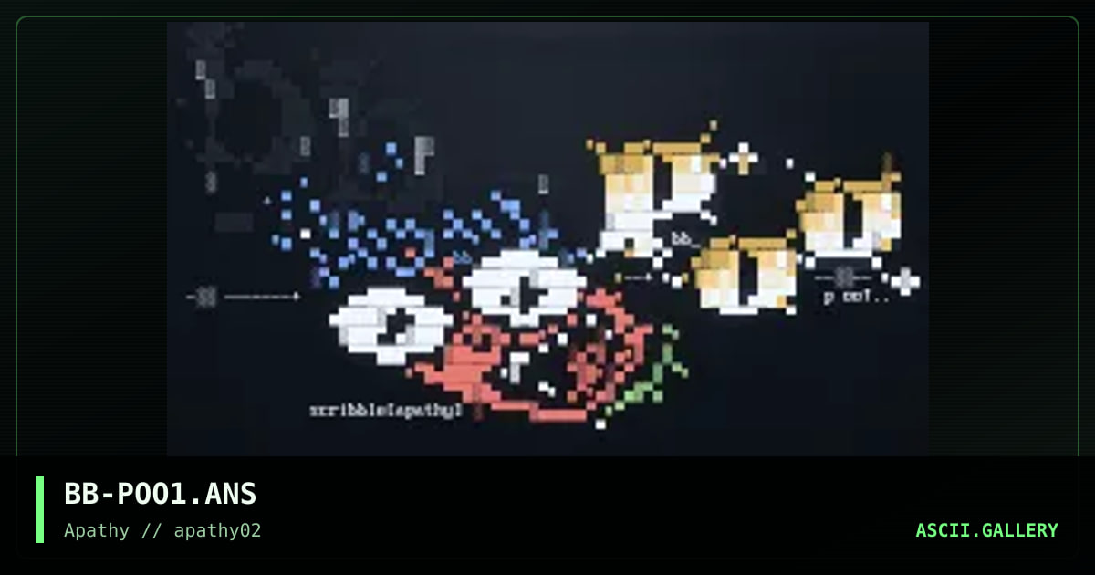 pOO?!.., by scribble, 1995