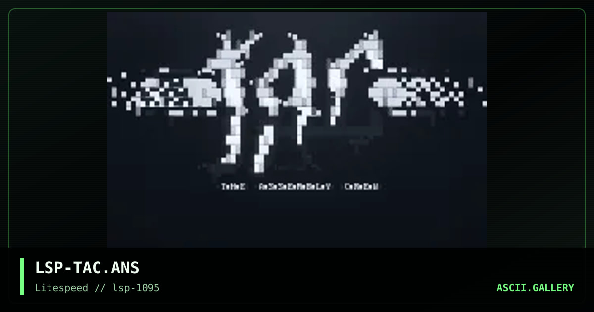 T.A.C, by locutus, 1995