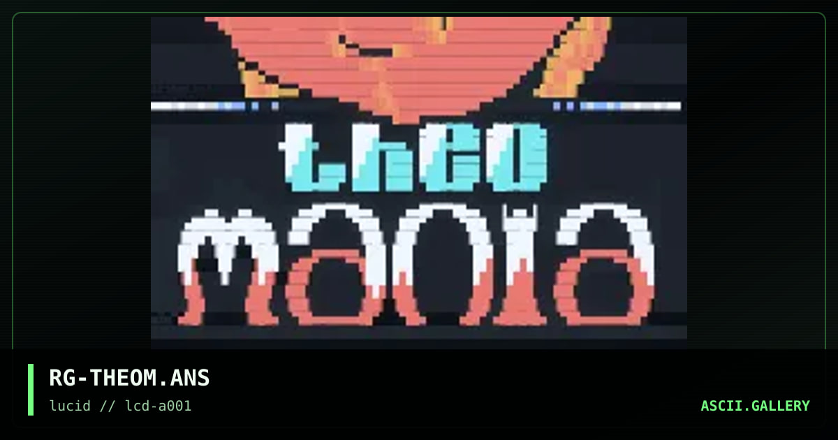 TheoMania #1, by rimgale, 1994