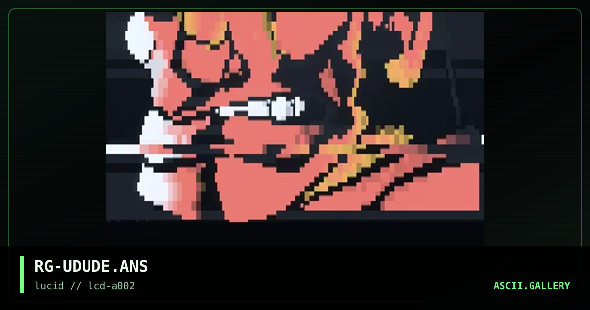 Ugly Dude, by rimgale, 1994