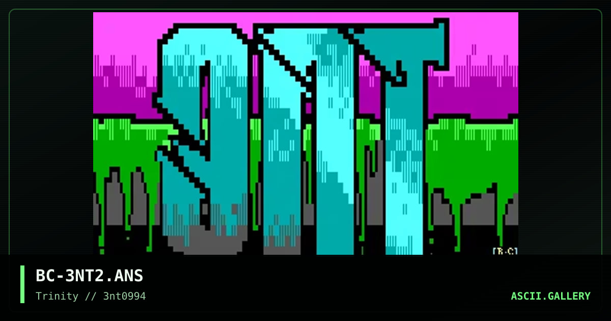 BC-3NT2.ANS, by beyond cool, 1994