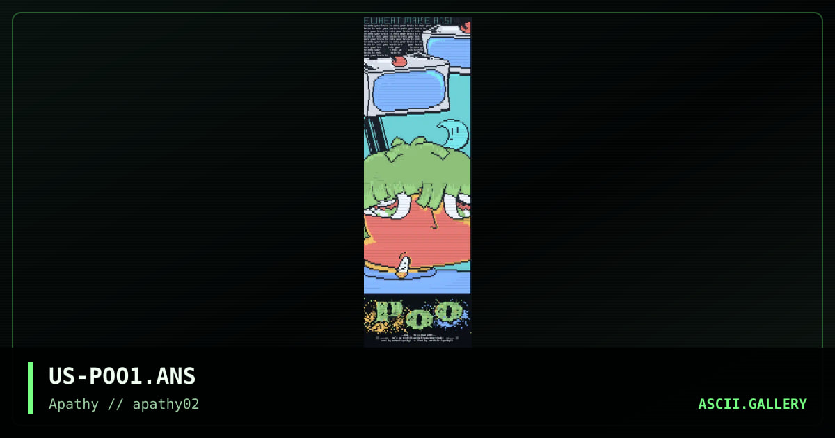 poO!, by ewheat, scribble, 1995