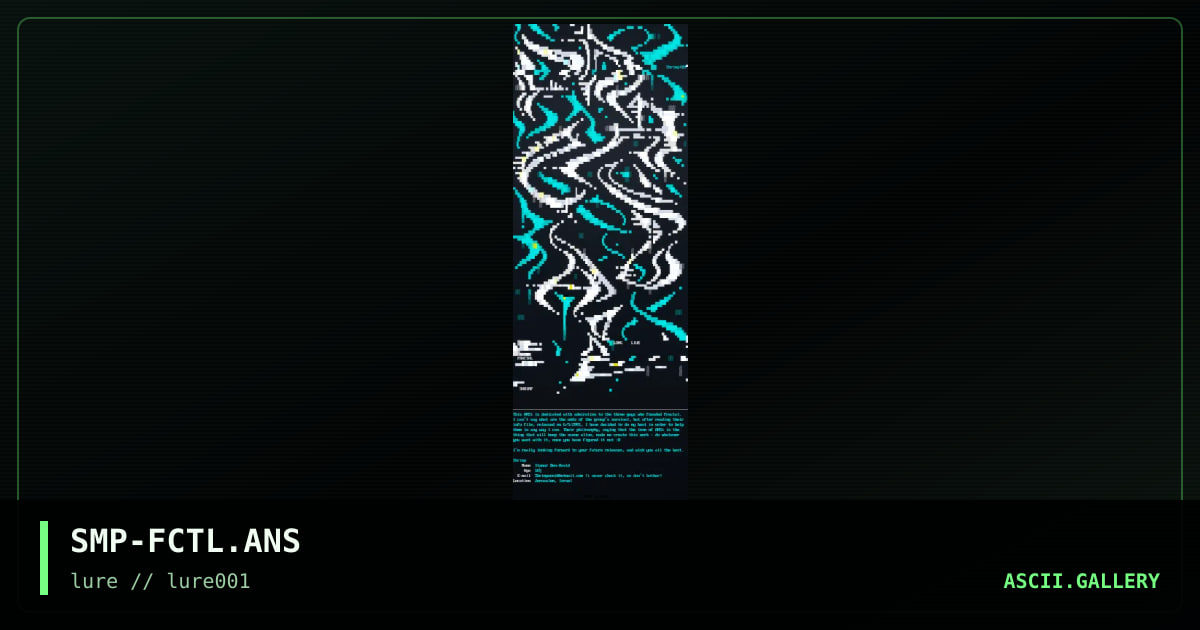 FRACTAL (Tribute), by shrimp, 2001
