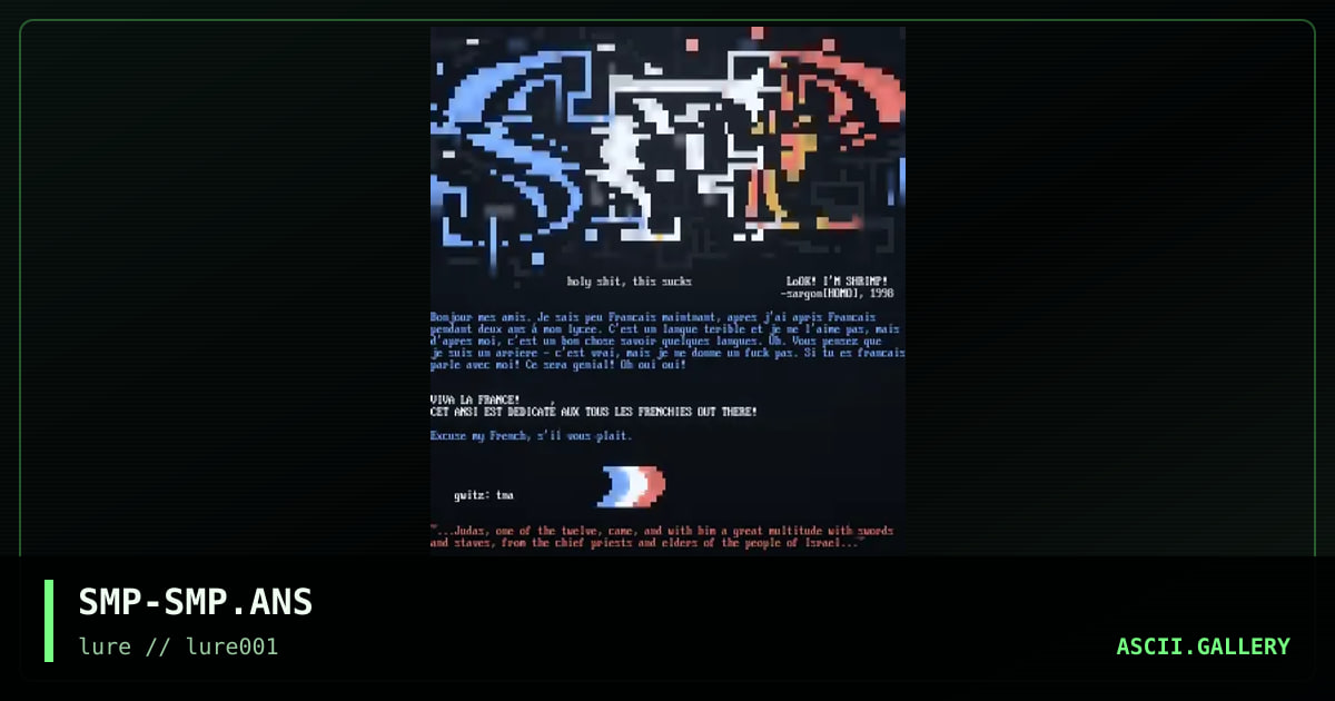 SMP-SMP.ANS, by shrimp, 2001