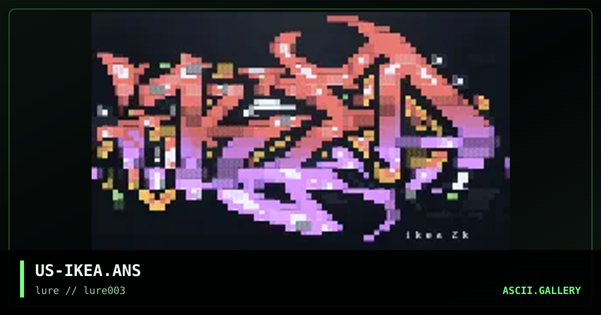 ikea ansi, by avenging angel, avenger, 2002