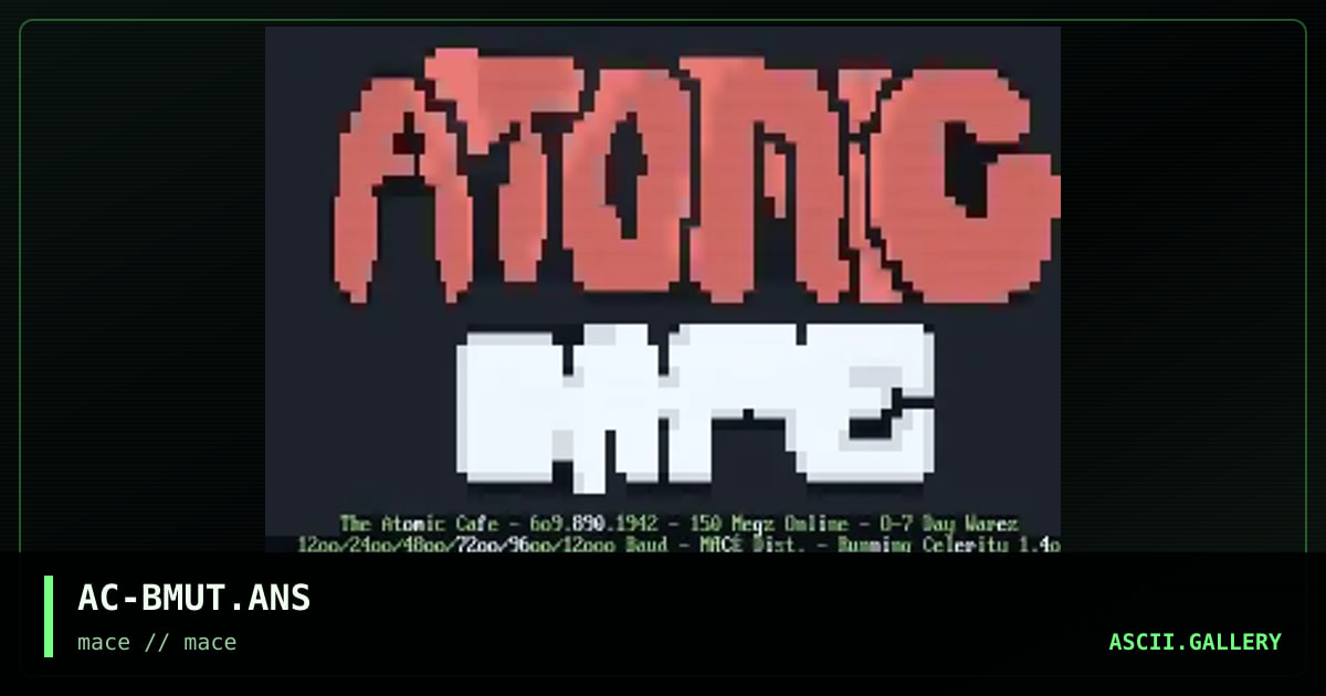 AC-BMUT.ANS, by bum, 1992