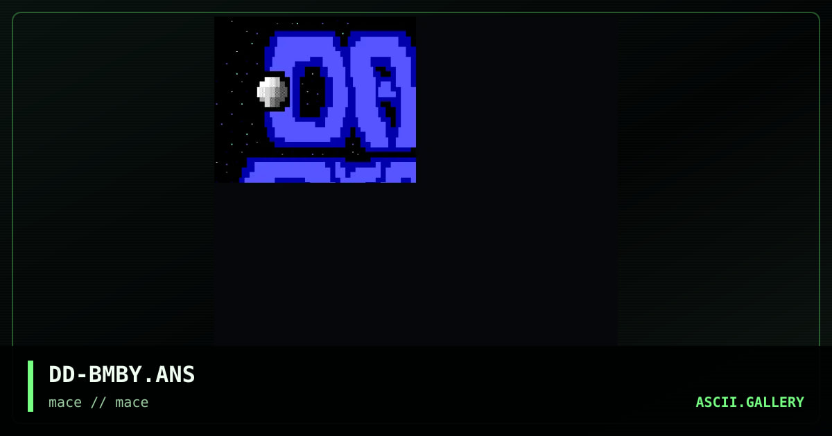 DD-BMBY.ANS, by bum, 1992