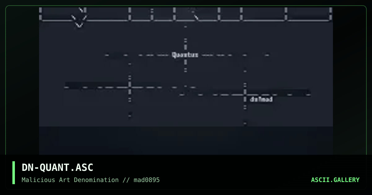 DN-QUANT.ASC, by dragon, 1995