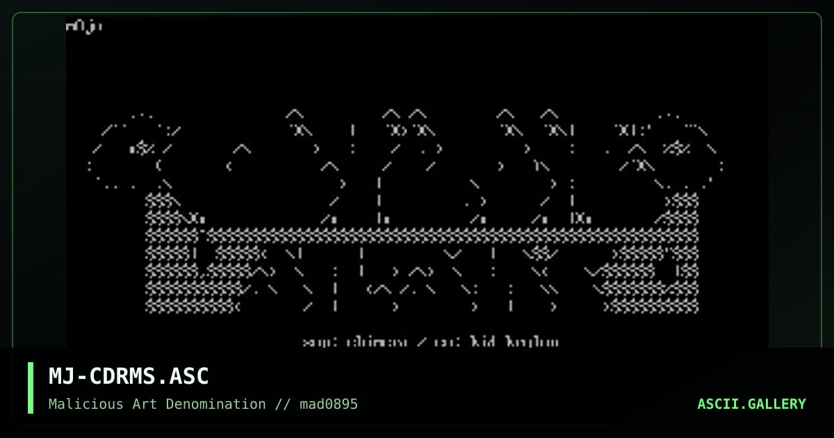 MJ-CDRMS.ASC, by mojo, 1995