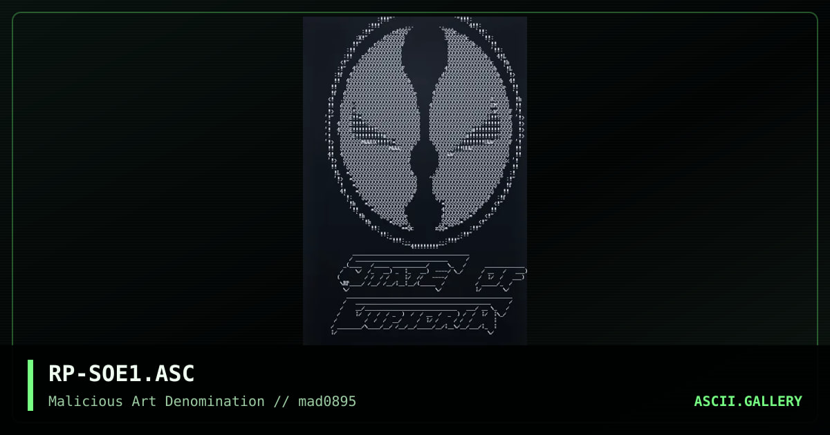 RP-SOE1.ASC, by reptile, 1995