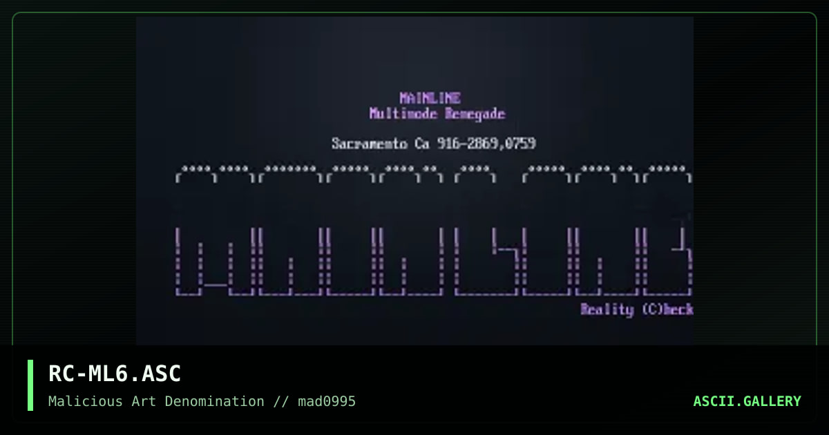 RC-ML6.ASC, by reality check, 1995