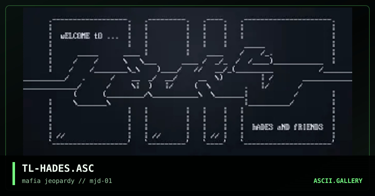 TL-HADES.ASC, by tribal, 2001