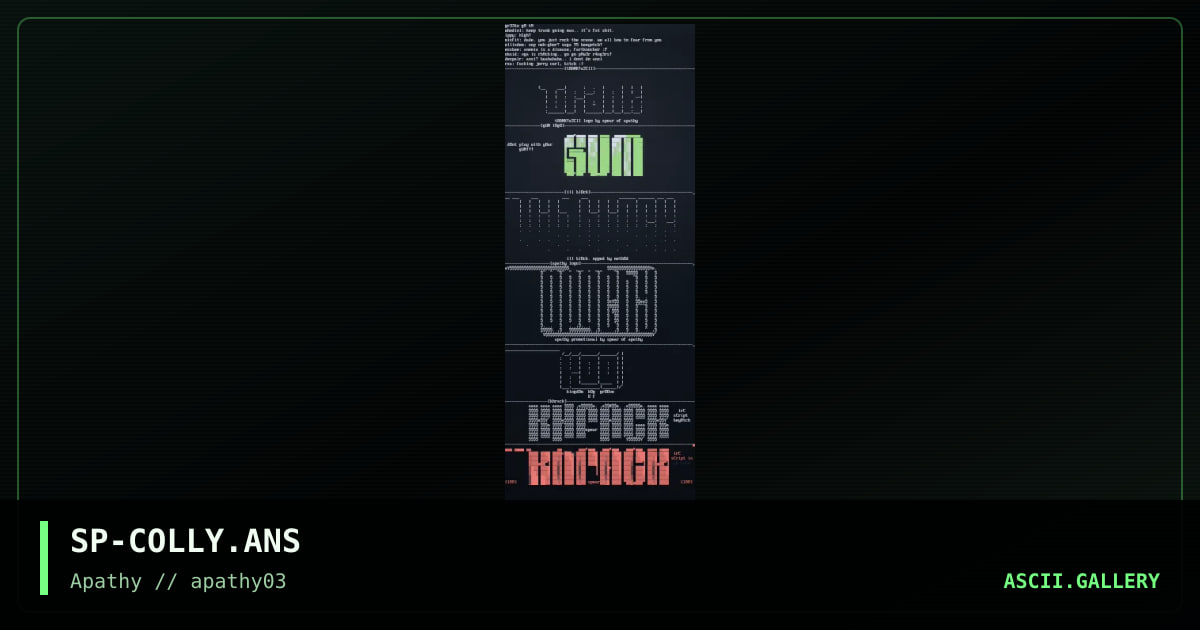 Another Logo Stack, by spear, 1995