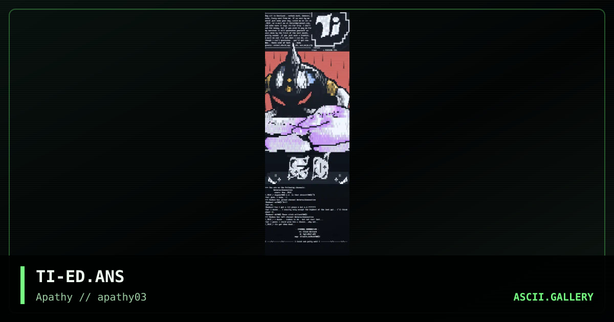 Eternal Damnation, by trip, 1995