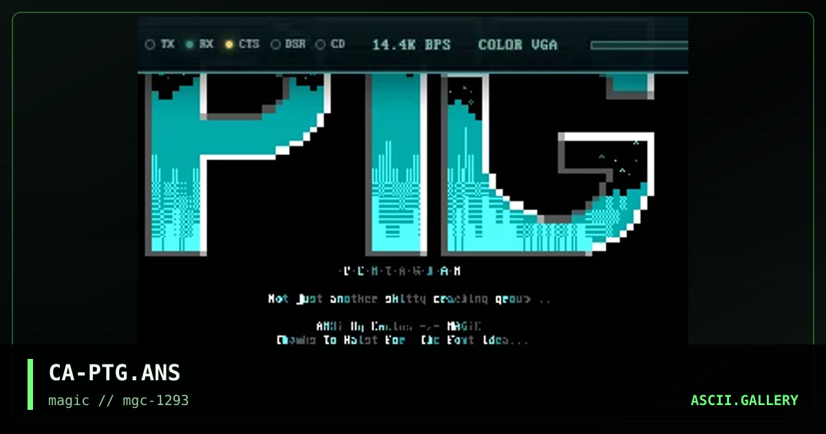 CA-PTG.ANS, by cactus, 1993