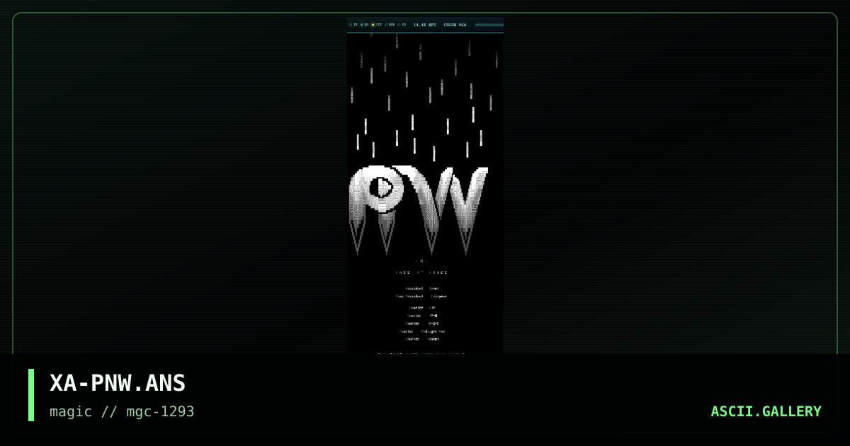 XA-PNW.ANS, by xaxisian, 1993