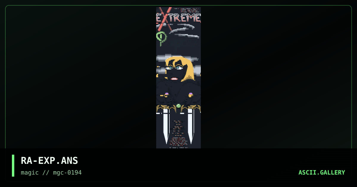 RA-EXP.ANS, by raistlin, 1994
