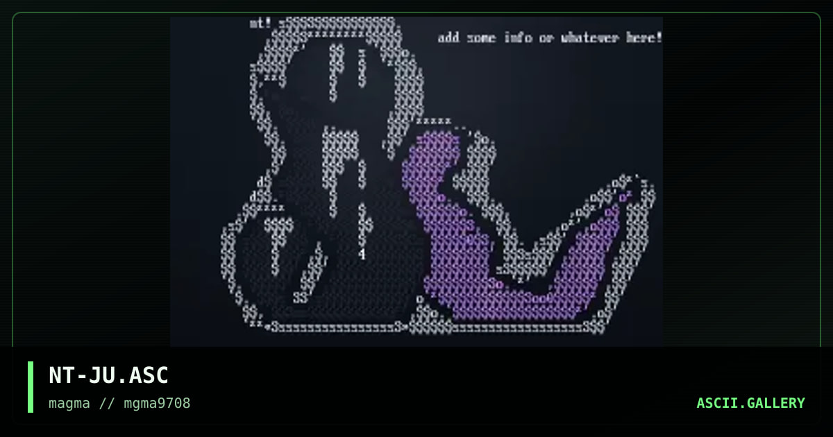 ju@#$, by nitron 46, 1997