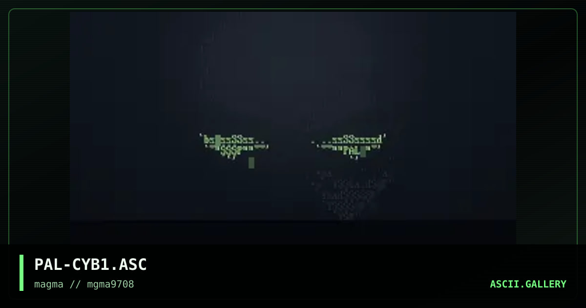 Cyberia Face #1, by palmore, 1997