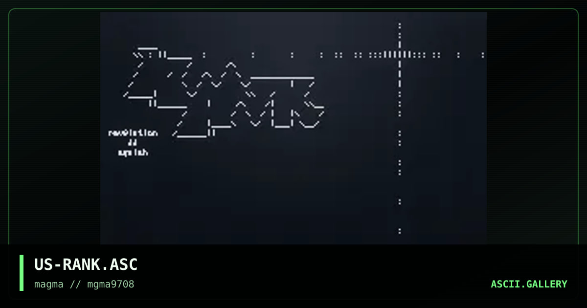 rank, by squish, revolution, 1997