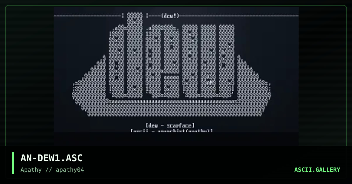 Dew, by anarchist, 1995