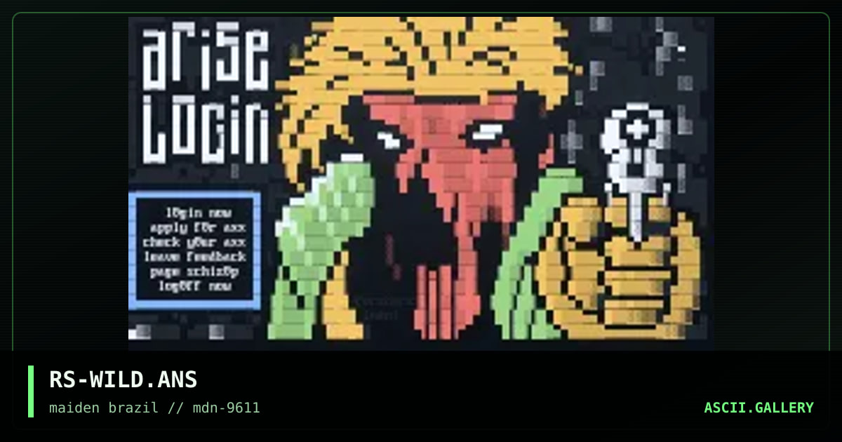 arise log0n matrix, by rorshack, 1996