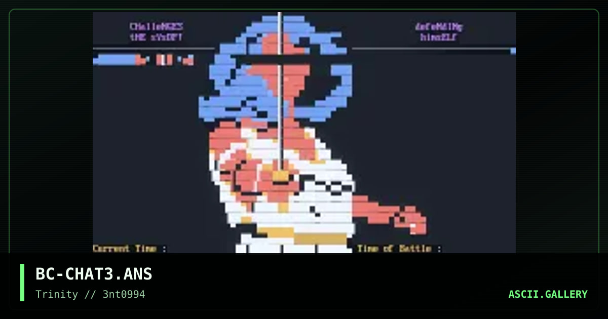 BC-CHAT3.ANS, by beyond cool, 1994
