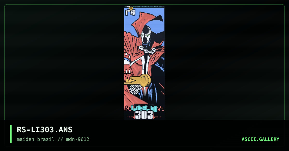 l0st in 3o3, by rorshack, 1996