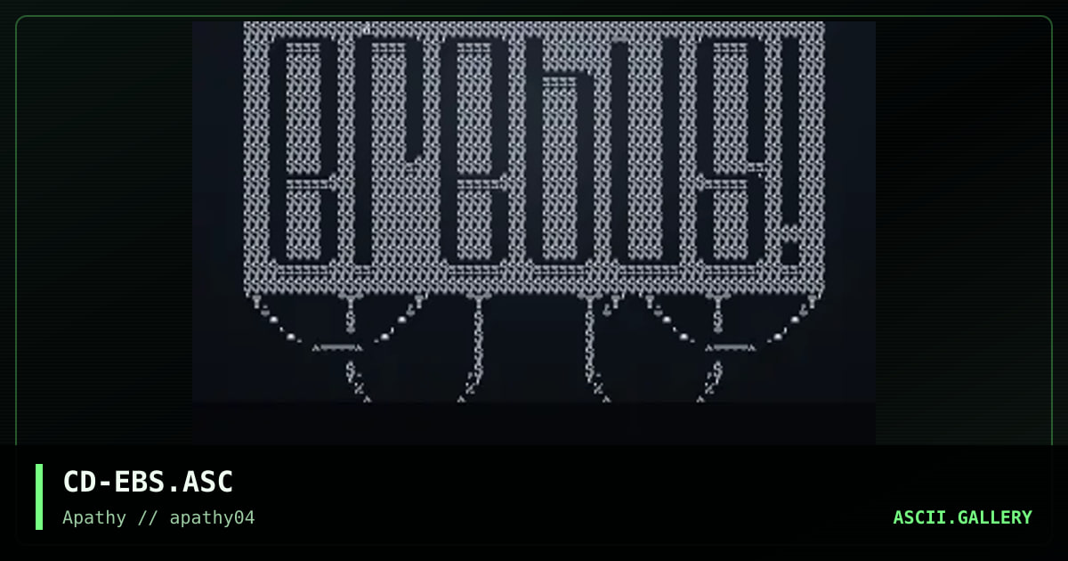 Erebus, by creed, 1995