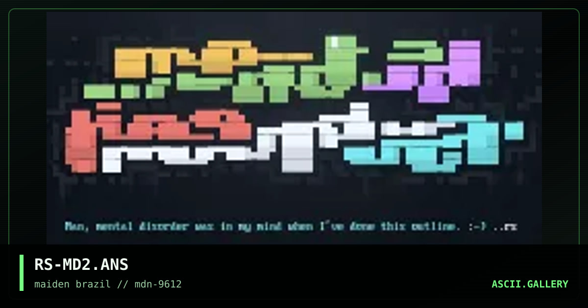 mental disorder, by rorshack, 1996