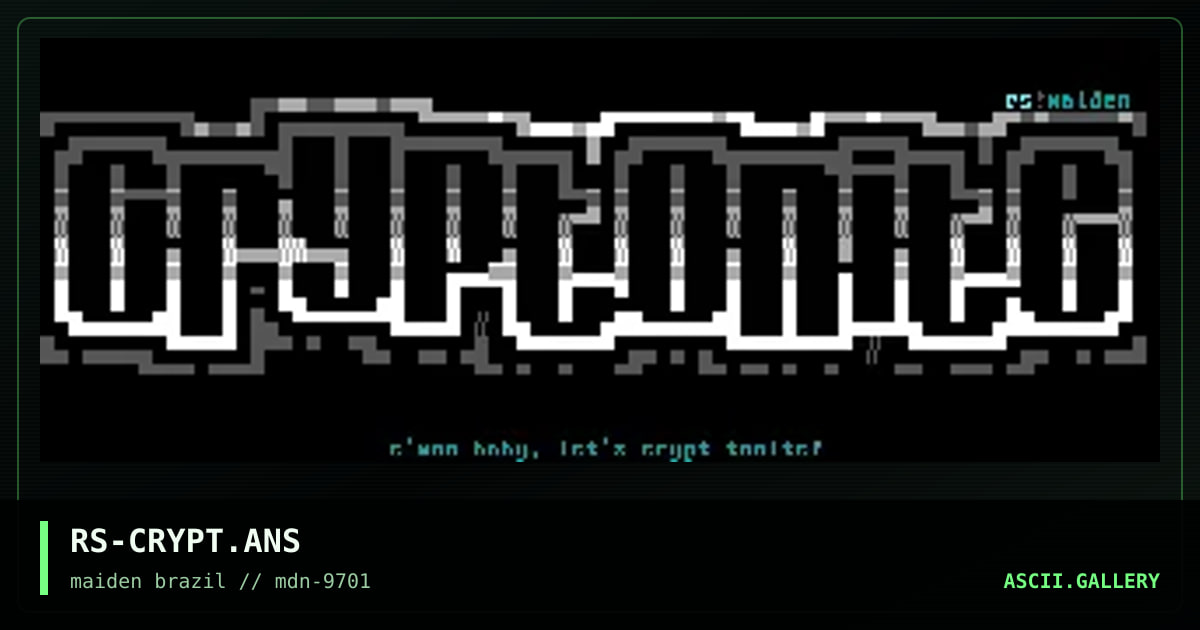 cryptonite, by rorshack, 1997