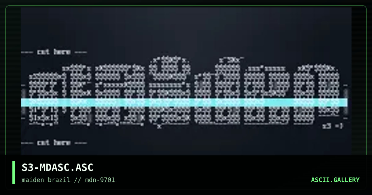 humm... maiden aSCee logo =), by suicide solution, 1997