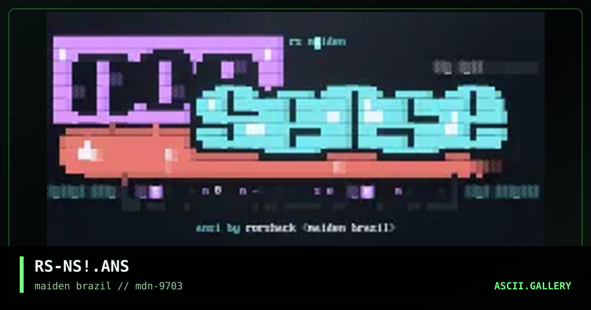 nain 6, by rorshack, 1997